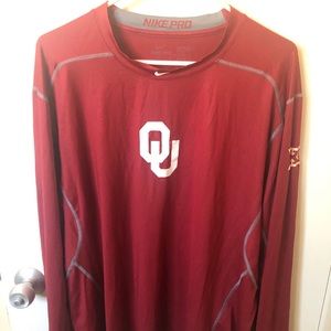 University of Oklahoma long sleeve